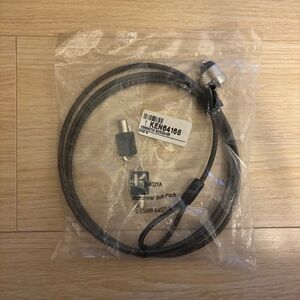 NWT Kensington Microsaver Notebook Lock K64021A with 2 keys black security cable